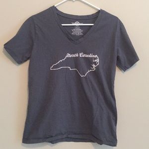 Gray North Carolina T-shirt